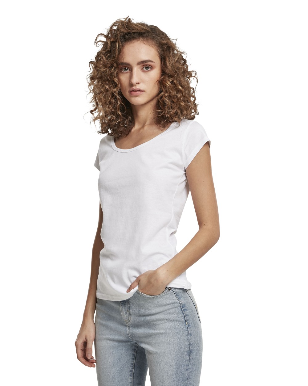 BUILD YOUR BRAND LADIES BACK CUT TEE T-Shirts personalisierbar