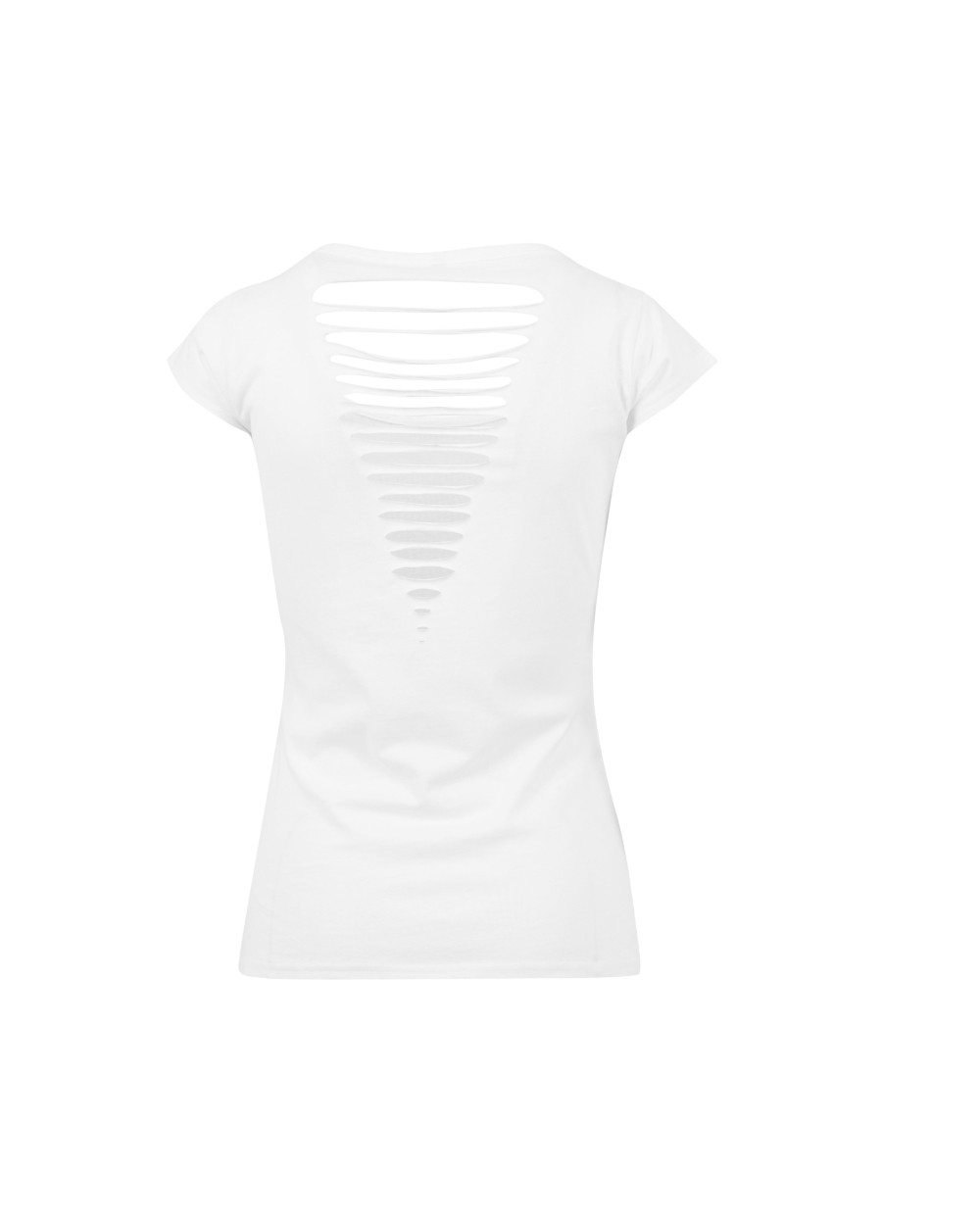 BUILD YOUR BRAND LADIES BACK CUT TEE T-Shirts personalisierbar