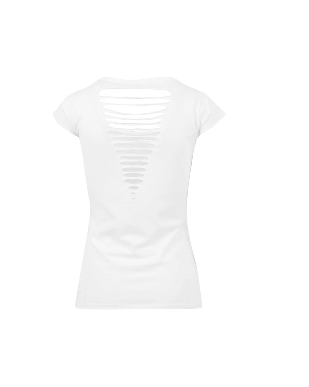 BUILD YOUR BRAND LADIES BACK CUT TEE T-Shirts personalisierbar
