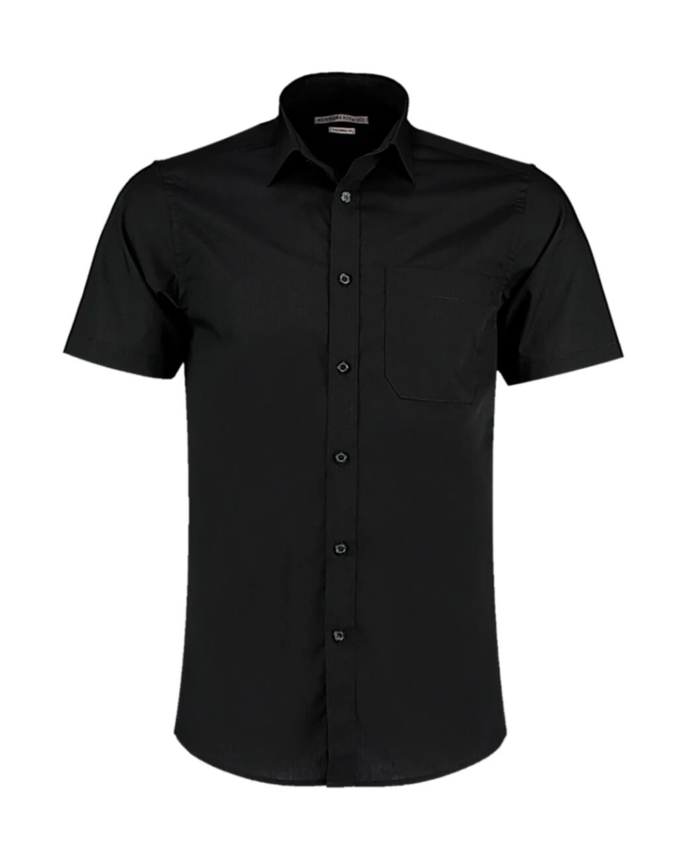 Chemises personnalisable KUSTOM KIT Tailored Fit Poplin Shirt SSL