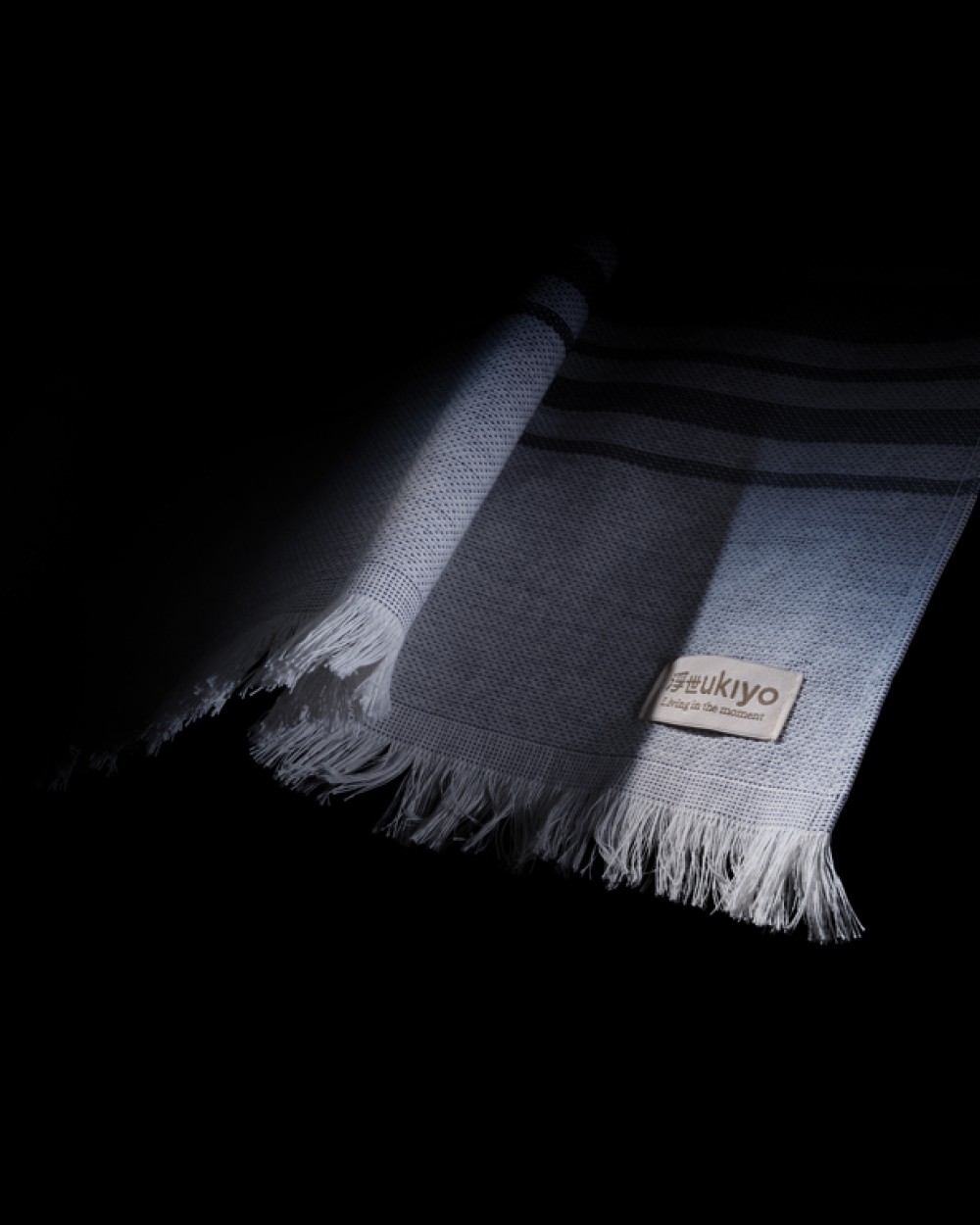 Bad artikelen UKIYO Ukiyo Yumiko AWARE™ Hamam Handdoek 100x180cm voor bedrukking &amp; borduring