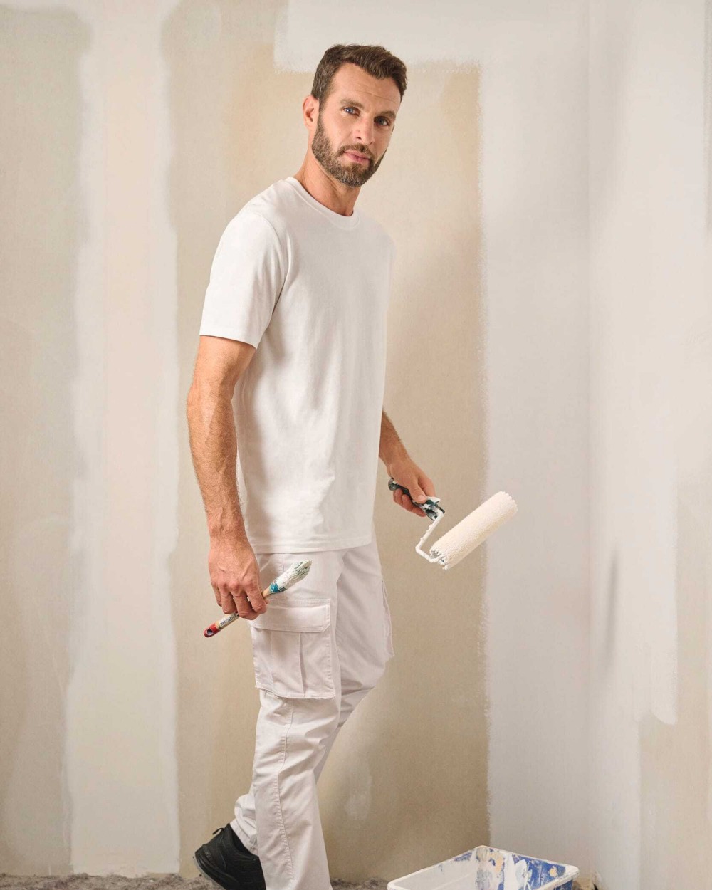 WK. DESIGNED TO WORK Umweltfreundliche Herrenhose mit mehreren Taschen Hosen personalisierbar