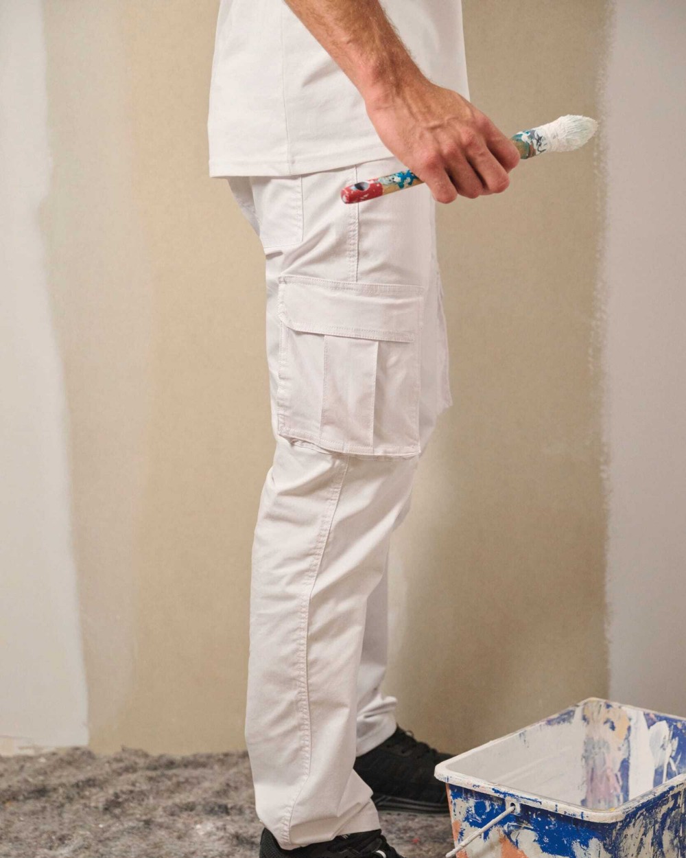 WK. DESIGNED TO WORK Umweltfreundliche Herrenhose mit mehreren Taschen Hosen personalisierbar