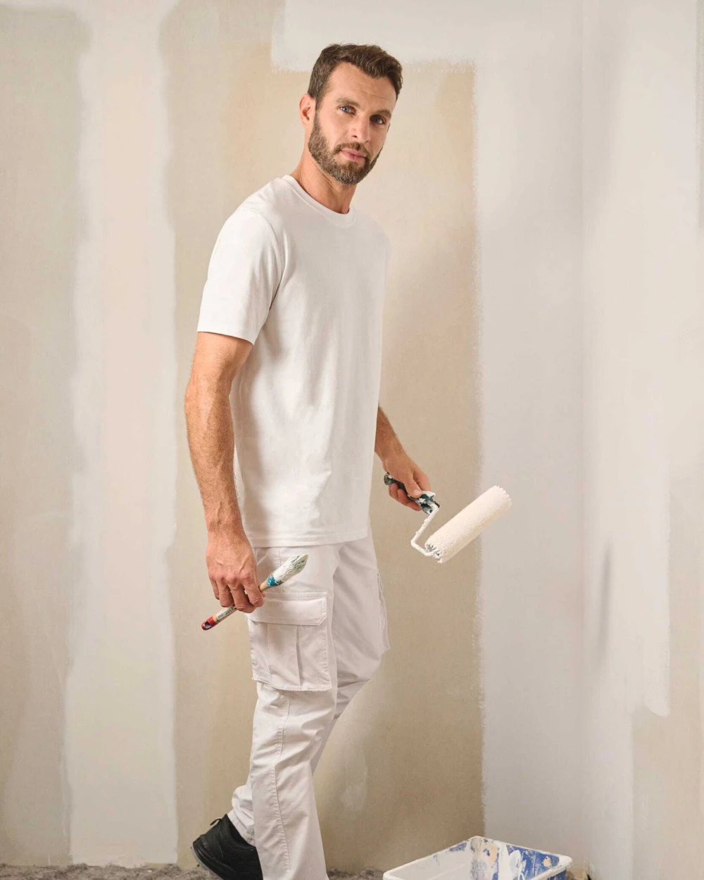 WK. DESIGNED TO WORK Umweltfreundliche Herrenhose mit mehreren Taschen Hosen personalisierbar