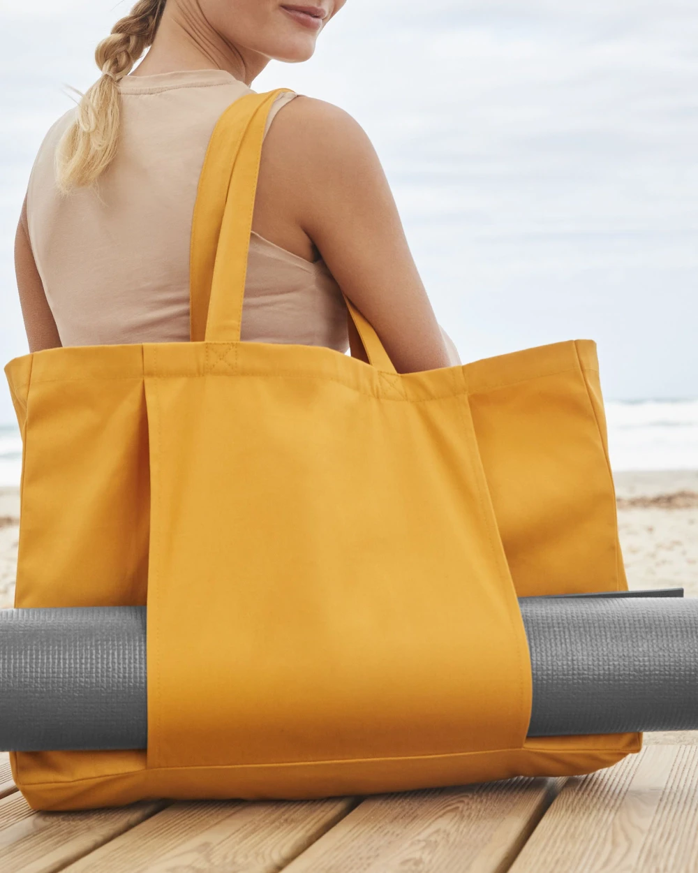 Tote bags WESTFORDMILL EARTHAWARE® ORGANIC YOGA TOTE voor bedrukking &amp; borduring