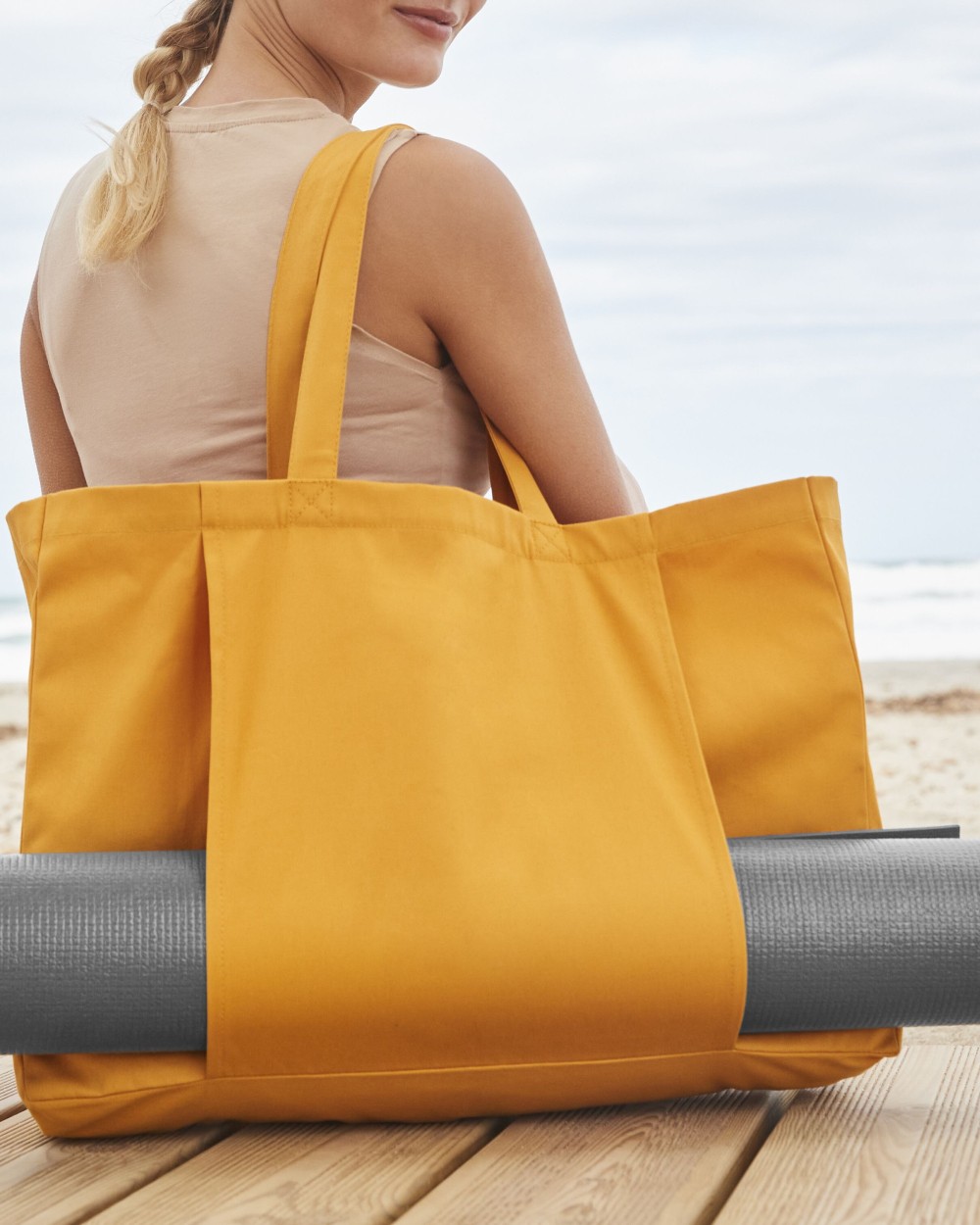Tote bags WESTFORDMILL EARTHAWARE® ORGANIC YOGA TOTE voor bedrukking &amp; borduring