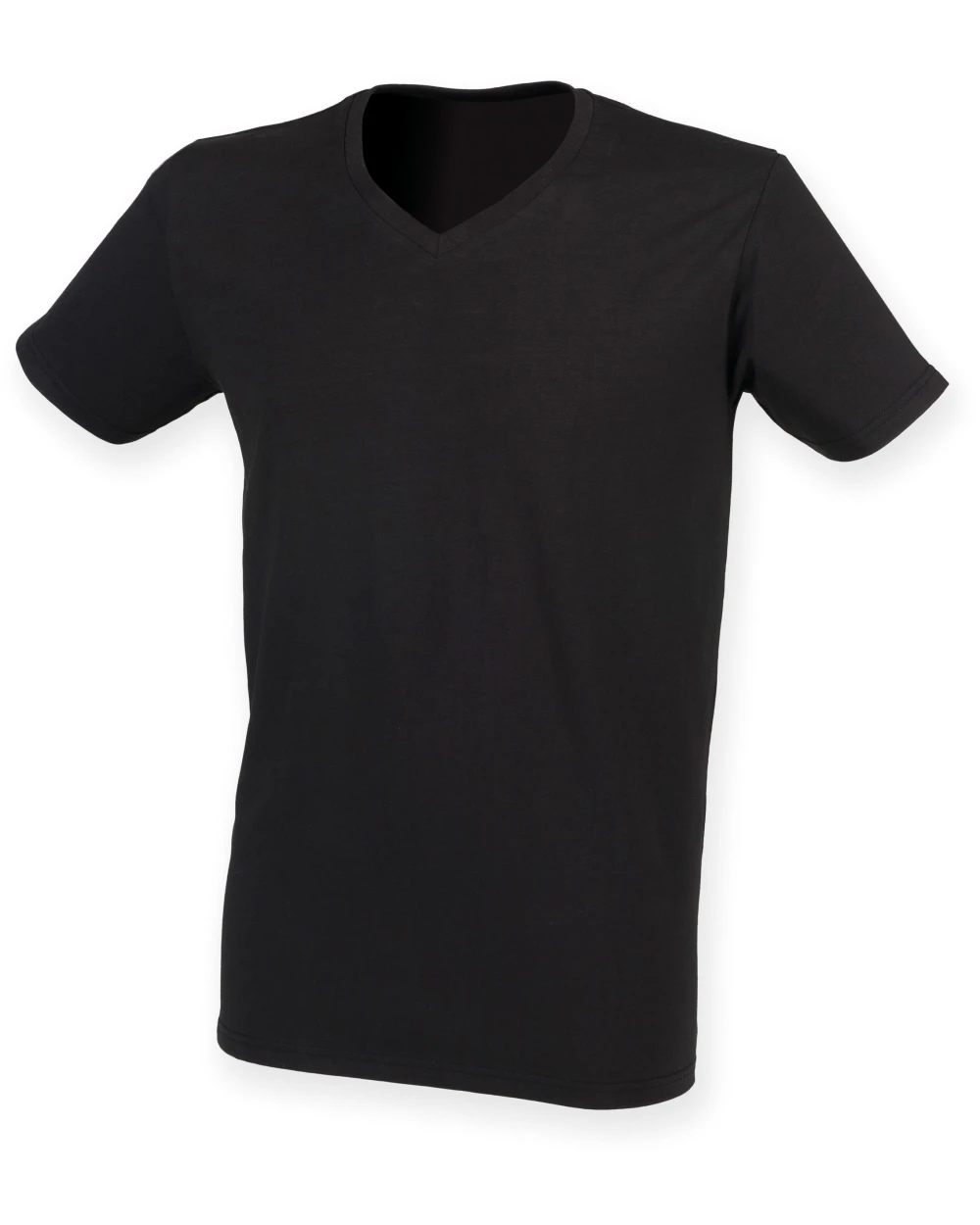 T-Shirts personnalisable SKINNIFIT T-shirt homme col v Feel Good