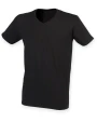 T-Shirts personnalisable SKINNIFIT T-shirt homme col v Feel Good