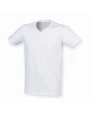 T-Shirts personnalisable SKINNIFIT T-shirt homme col v Feel Good