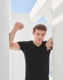 T-Shirts personnalisable SKINNIFIT T-shirt homme col v Feel Good