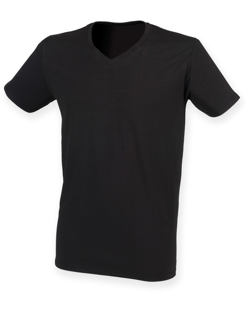 T-Shirts personnalisable SKINNIFIT T-shirt homme col v Feel Good
