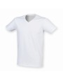 T-Shirts personnalisable SKINNIFIT T-shirt homme col v Feel Good