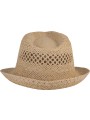 K-UP Chapeau de paille style Panama /api/colors/e4673c21-e8cb-492b-aa0c-b227b8618401 personnalisable
