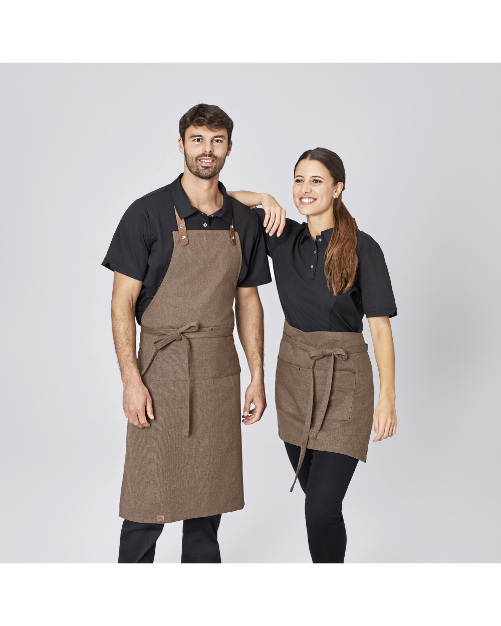 EXNER Bib Apron Canvas 75 x 100 cm Schürzen personalisierbar
