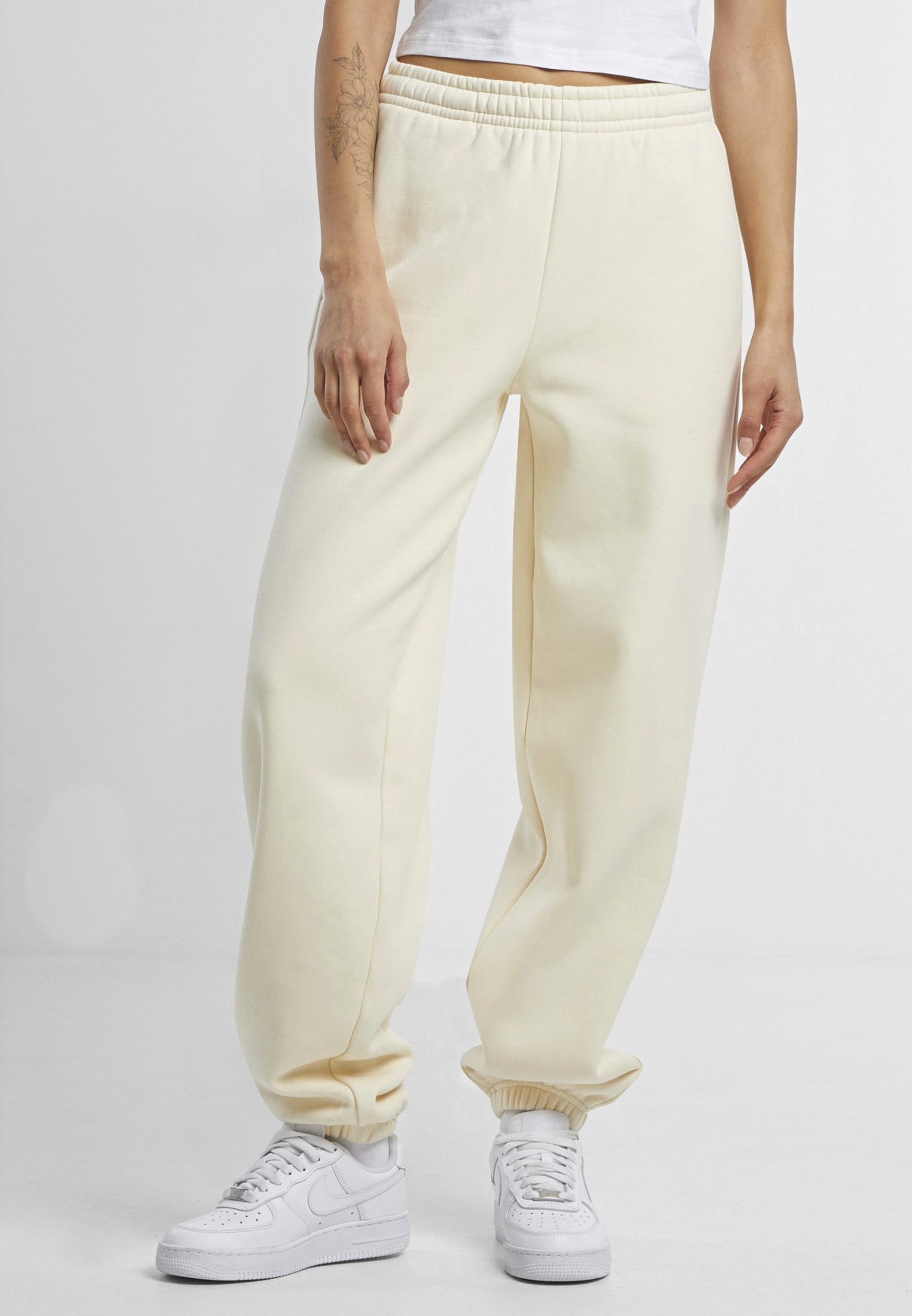 Pantalons personnalisable BUILD YOUR BRAND Ladies Fluffy Sweatpants