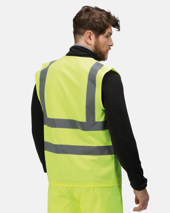 REGATTA Pro Hi Vis Vest Warnwesten personalisierbar