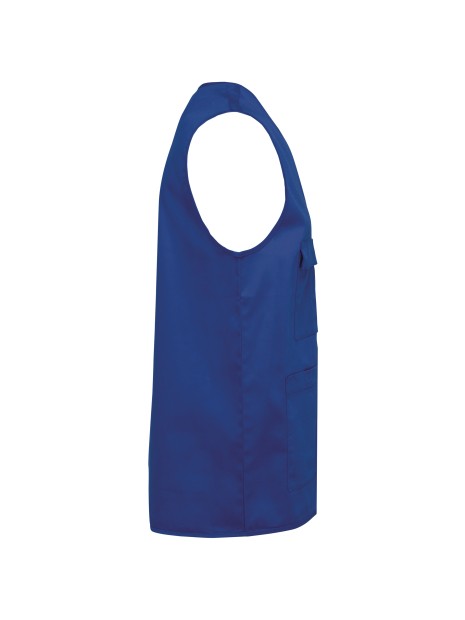 WK. DESIGNED TO WORK Gilet polycoton multipoches unisexe /api/colors/cdd6ba31-692e-4c2e-b1b4-a3a4a50cf176 personnalisable