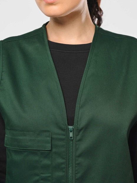 Vestes à personnaliser WK. DESIGNED TO WORK Gilet polycoton multipoches unisexe 