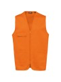 WK. DESIGNED TO WORK Gilet polycoton multipoches unisexe /api/colors/d51260d5-b263-4200-988d-ee19f414959e personnalisable