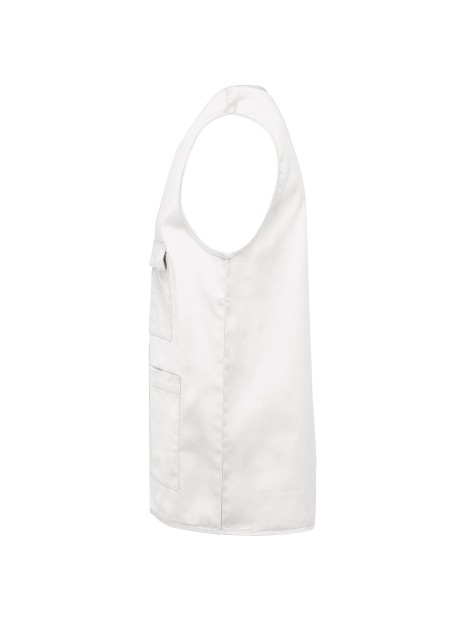 WK. DESIGNED TO WORK Gilet polycoton multipoches unisexe /api/colors/7a92cd2d-10d2-40b4-928b-296bb7487506 personnalisable