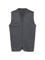 WK. DESIGNED TO WORK Gilet polycoton multipoches unisexe /api/colors/2fa123ac-77ac-4f42-beb3-f6a528eded78 personnalisable