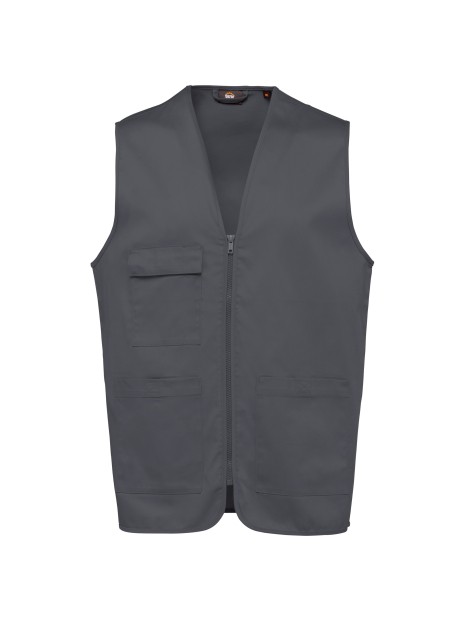WK. DESIGNED TO WORK Gilet polycoton multipoches unisexe /api/colors/2fa123ac-77ac-4f42-beb3-f6a528eded78 personnalisable