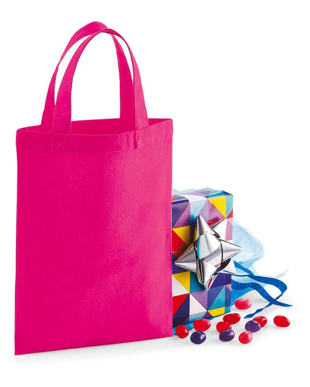 Tote bags WESTFORDMILL Katoenen party bag voor bedrukking &amp; borduring