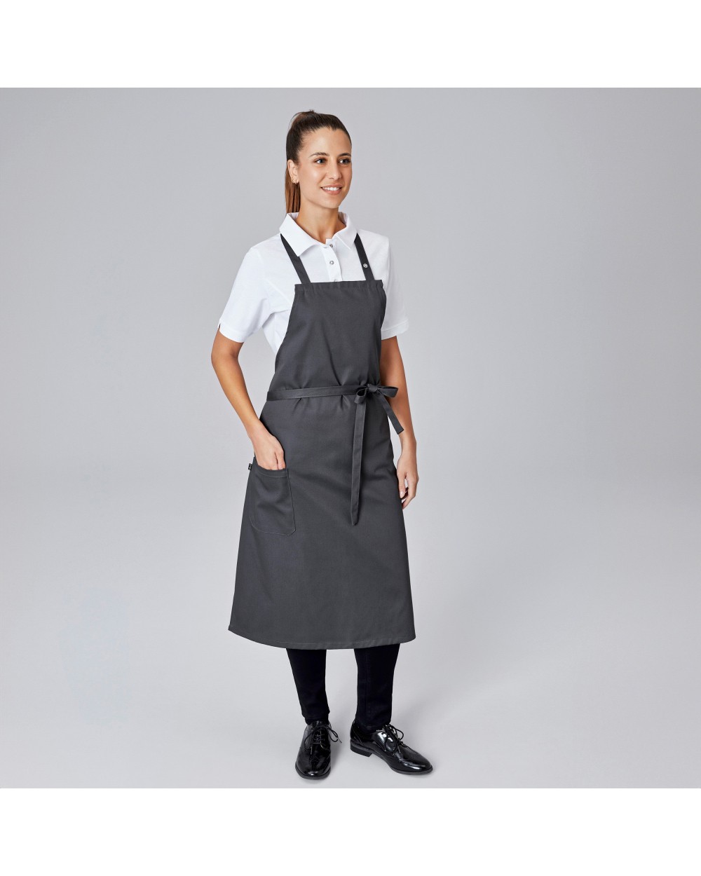 Schorten EXNER Bib Apron 80 x 100 cm voor bedrukking &amp; borduring