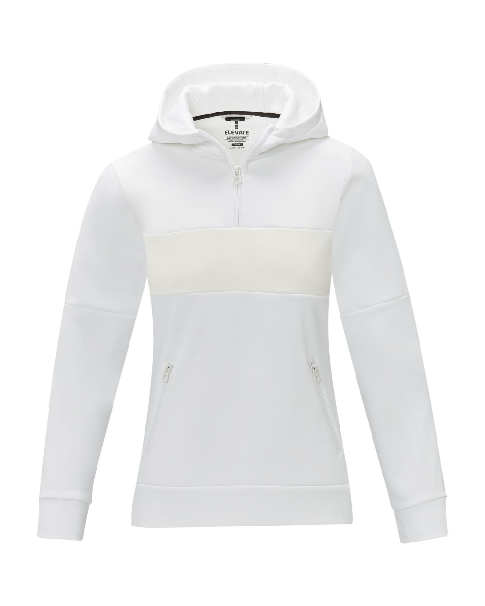 Sweat-shirts personnalisable ELEVATE Sweat à capuche anorak à demi zip Sayan pour femme