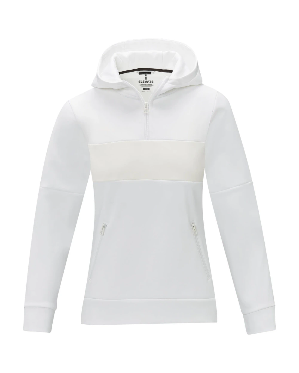 Sweaters & hoodies ELEVATE Sayan anorak dames sweater met halve rits en capuchon voor bedrukking &amp; borduring