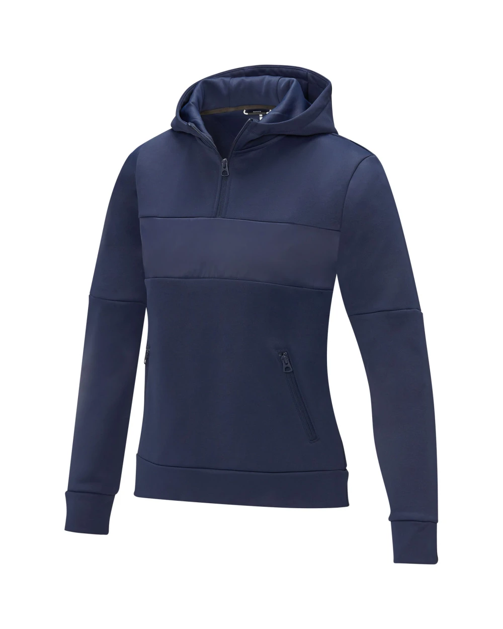 ELEVATE Sayan Kapuzenpullover mit halbem Reißverschluss für Damen Sweatshirts personalisierbar