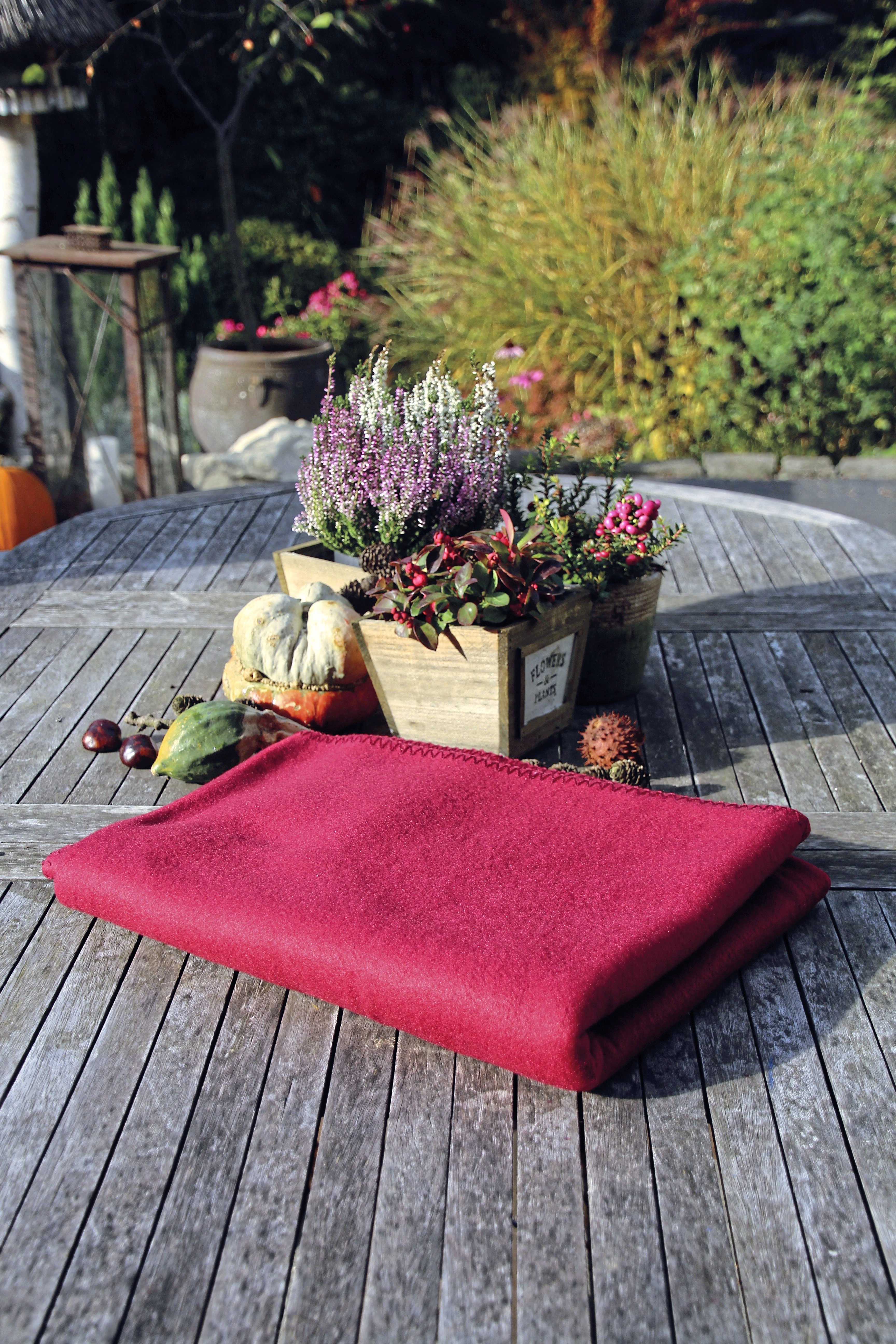 Fleecedekens EXNER Fleece Blanket voor bedrukking &amp; borduring
