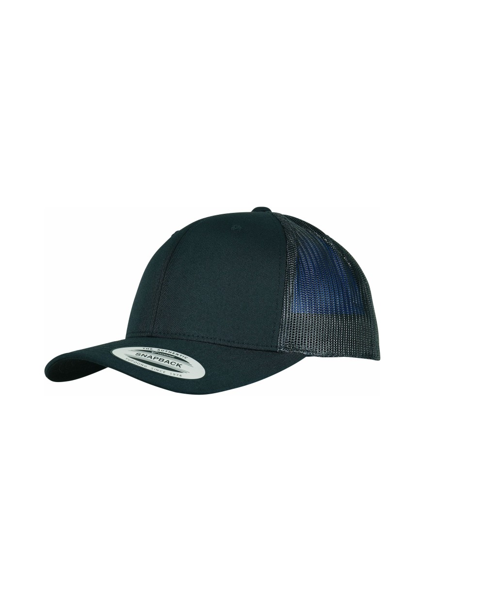 Petjes FLEXFIT TRUCKER RECYCLED POLYESTER FABRIC CAP voor bedrukking &amp; borduring