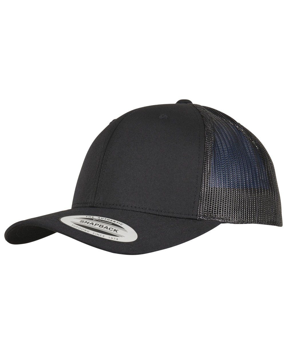 FLEXFIT Trucker Recycled Polyester Fabric Cap Kappen personalisierbar