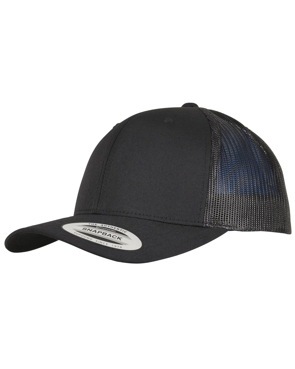 Petjes FLEXFIT TRUCKER RECYCLED POLYESTER FABRIC CAP voor bedrukking &amp; borduring