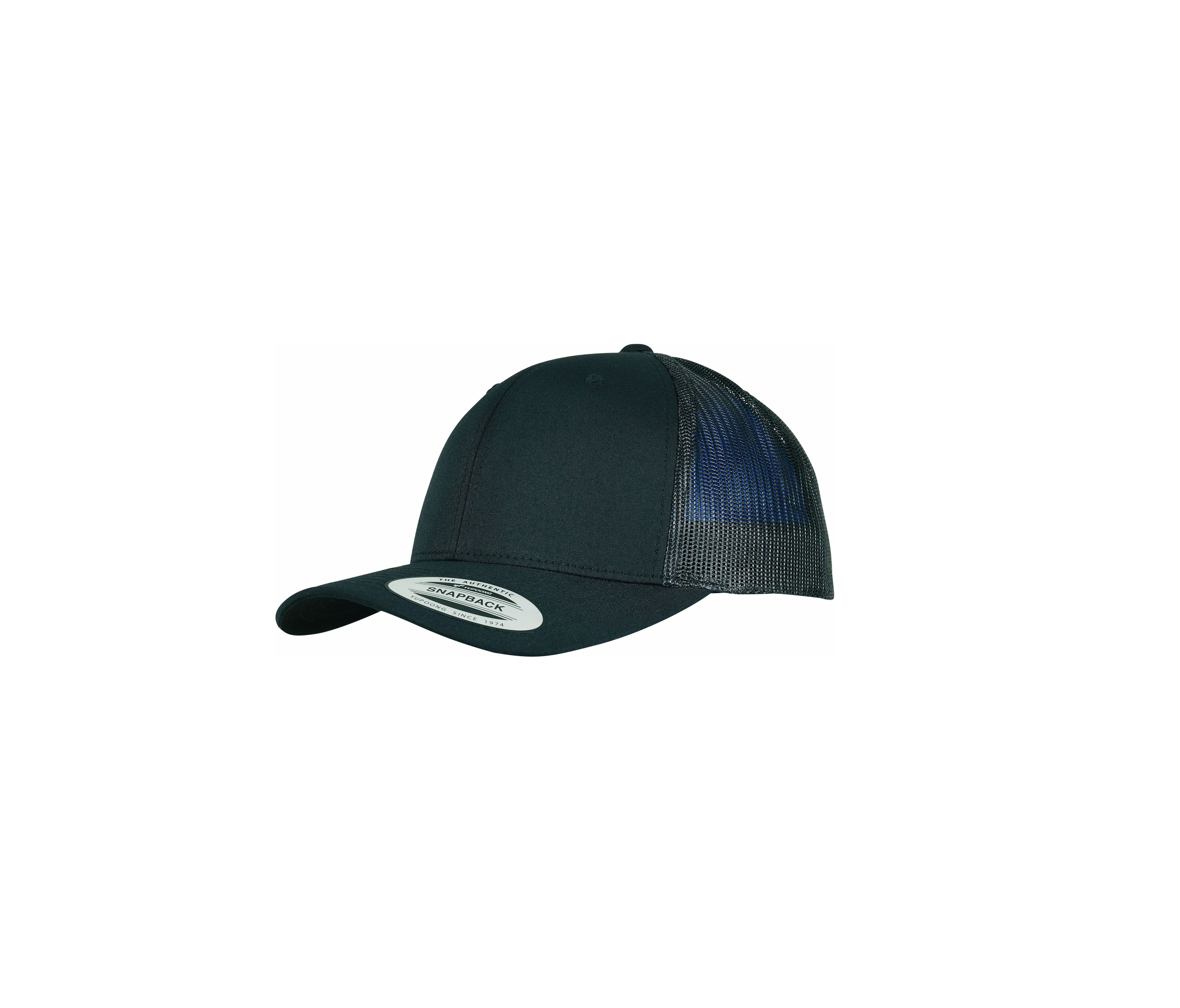 Petjes FLEXFIT TRUCKER RECYCLED POLYESTER FABRIC CAP voor bedrukking &amp; borduring