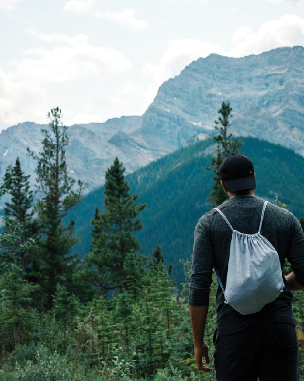 Sacs & Bagagerie personnalisable 4DO Sac à dos cordelettes en coton recyclé 145 gr Impact AWARE™