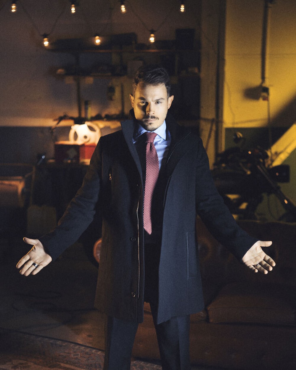 Jassen J. HARVEST & FROST Hybrid Wool Coat
Jas Heren voor bedrukking &amp; borduring