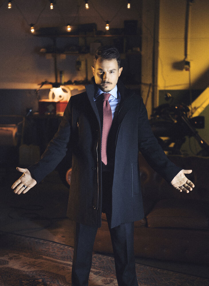 Vestes personnalisable J. HARVEST & FROST Hybrid Wool Coat
Veste Hommes