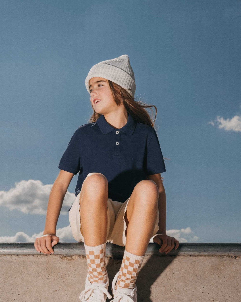 NATIVE SPIRIT Umweltfreundliches Polohemd aus Pikeetrikot für Kinder Poloshirts personalisierbar