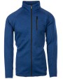 Vestes personnalisable BURNSIDE Men´s Full Zip Sweater Knit Jacket