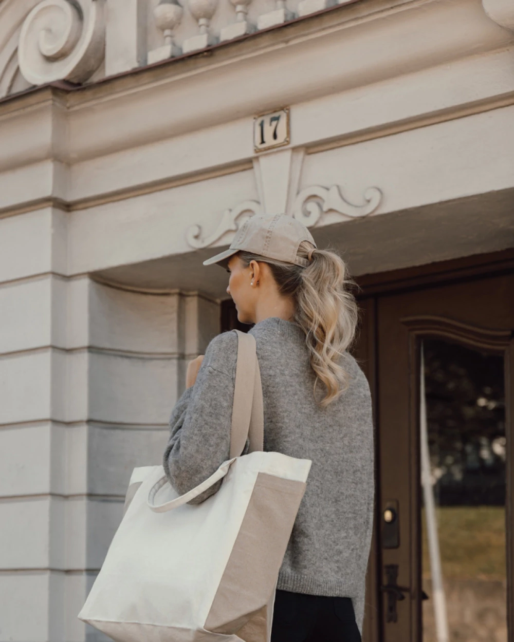 Tassen & Zakken 4DO BEAU AWARE™ 400gsm recycled canvas all-round shopper voor bedrukking &amp; borduring