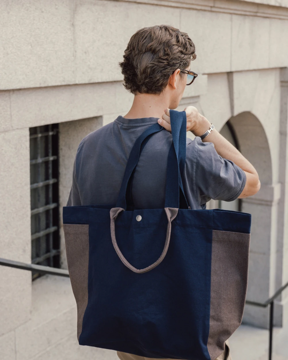 Tassen & Zakken 4DO BEAU AWARE™ 400gsm recycled canvas all-round shopper voor bedrukking &amp; borduring