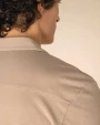 SPASSO Umweltfreundliches ausgewaschenes Jersey-Herrenhemd mit kurzen Ärmeln und Bowling-Kragen Hemden personalisierbar