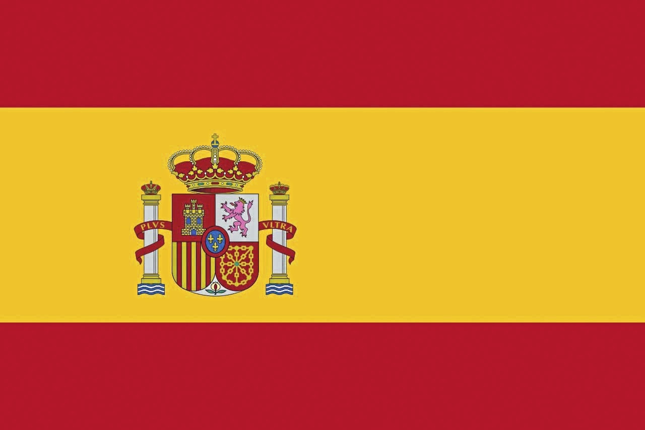 Benodigdheden PRINTWEAR Flag Spain voor bedrukking &amp; borduring