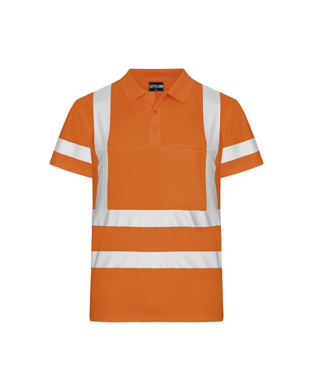 Polos personnalisable PROJOB 6040 POLO POLYESTER- EN ISO 20471 CLASSE 3/2