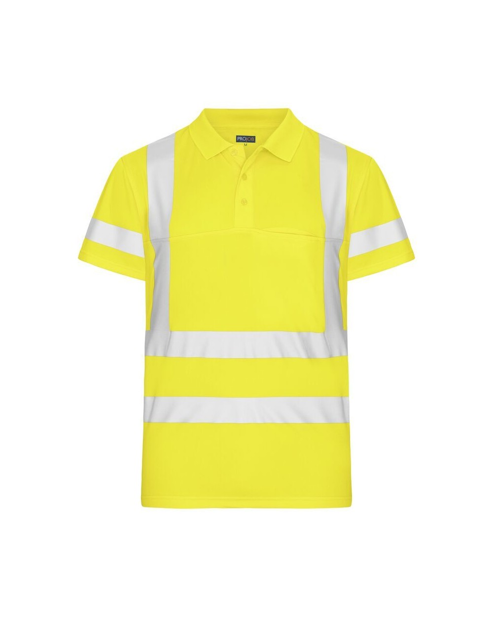 Polos personnalisable PROJOB 6040 POLO POLYESTER- EN ISO 20471 CLASSE 3/2