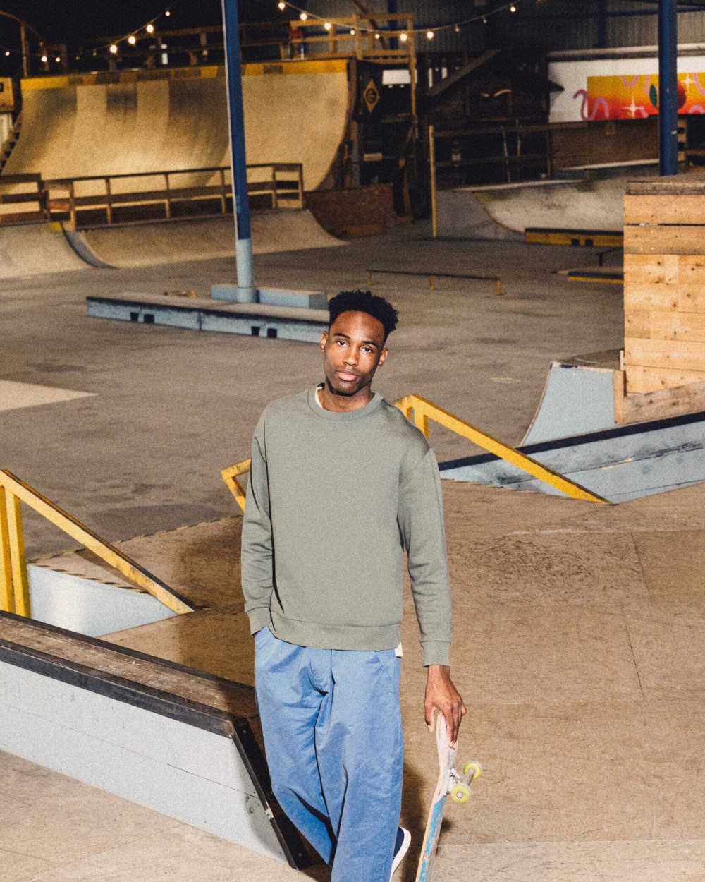 Sweat-shirts personnalisable NATIVE SPIRIT Sweat-shirt écoresponsable à col rond à épaules tombantes molleton gratté unisexe