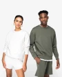 Sweaters & hoodies NATIVE SPIRIT Ecologische uniseks sweater met ronde hals en verlaagde schouders in geborsteld fleece voor bedrukking &amp; borduring