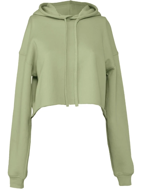 BELLA-CANVAS Sweat-shirt crop à capuche femme /api/colors/ac650463-a711-4316-8b21-c80c14e3baad personnalisable